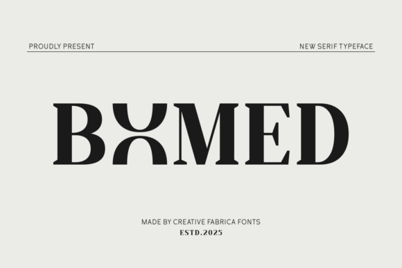 Bomed Serif Font for Web Design