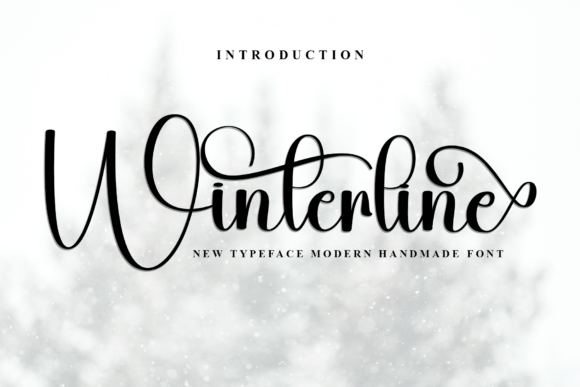 Bringing Warmth to My Craft with Winterline Font