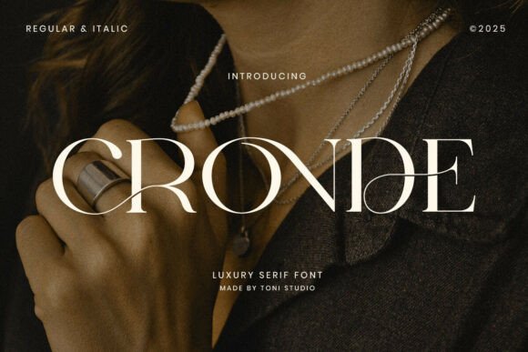 Cronde: A Serif Font for Thoughtful Typography