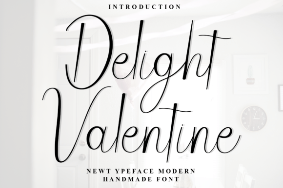 Delight Valentine Font Review for Branding Projects