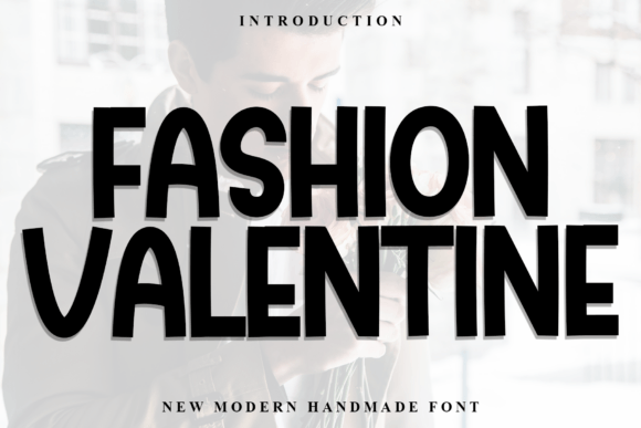Fashion Valentine: A Warm Display Font for Web Design