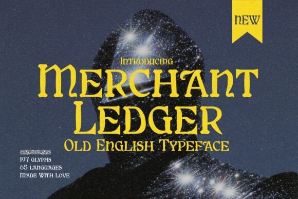 Merchant Ledger: A Gothic Font for Bold Campaigns