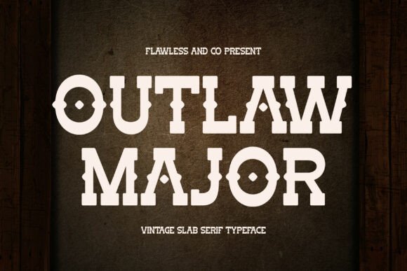 Outlaw Major: A Rugged Font for Bold Web Design