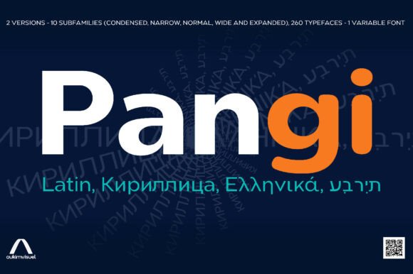 Pangi Regular: A Modern Sans Serif for Digital Branding