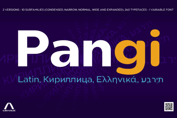 Pangicond Regular for Clear, Bold Campaign Design