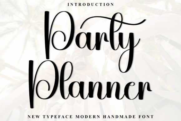 Party Planner Font for Business Branding