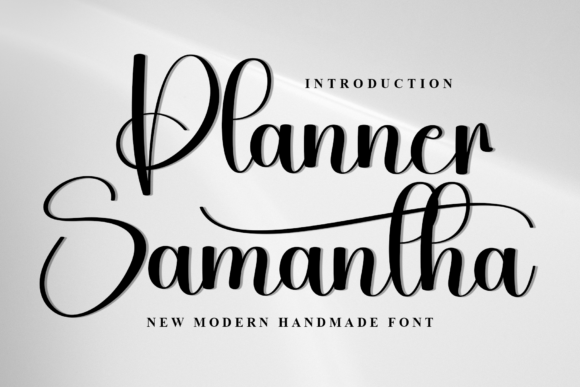 Planner Samantha: A Warm Font for Branding That Feels Personal