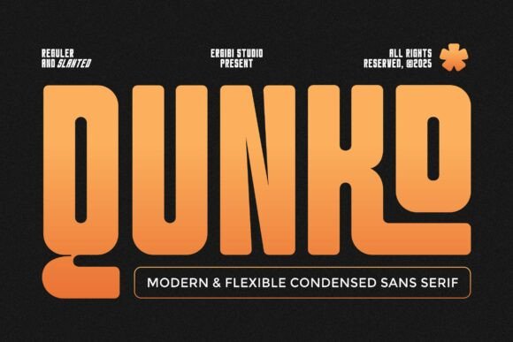 Qunko: A Modern Sans Serif Font for Handmade Creations
