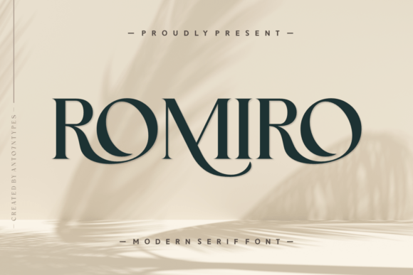 Romiro: A Serif Font That Elevates Campaign Design
