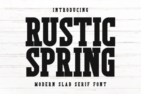 Rustic Spring Font Review for Real Projects