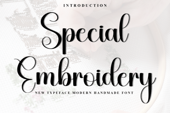 Special Embroidery Font Review for Design Projects