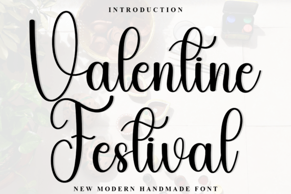 Valentine Festival Font for Campaign Creativity