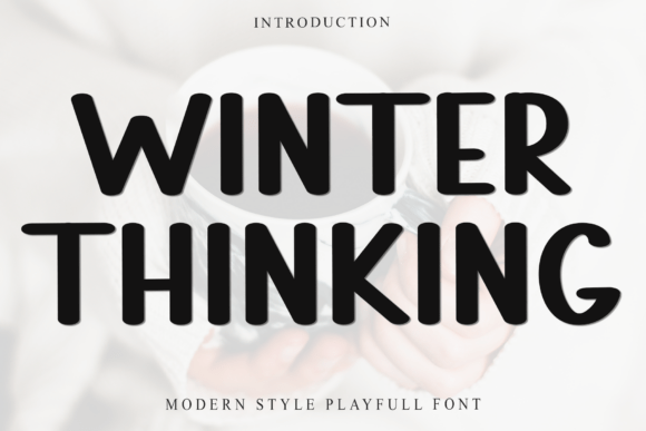 Winter Thinking: A Warm Sans Serif Font for Branding Projects