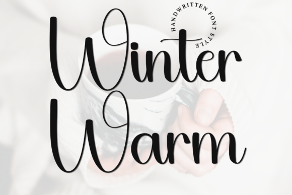 Winter Warm Font for Cozy Branding