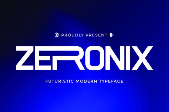 Zeronix: A Modern Sans Serif Font for Craft Creations